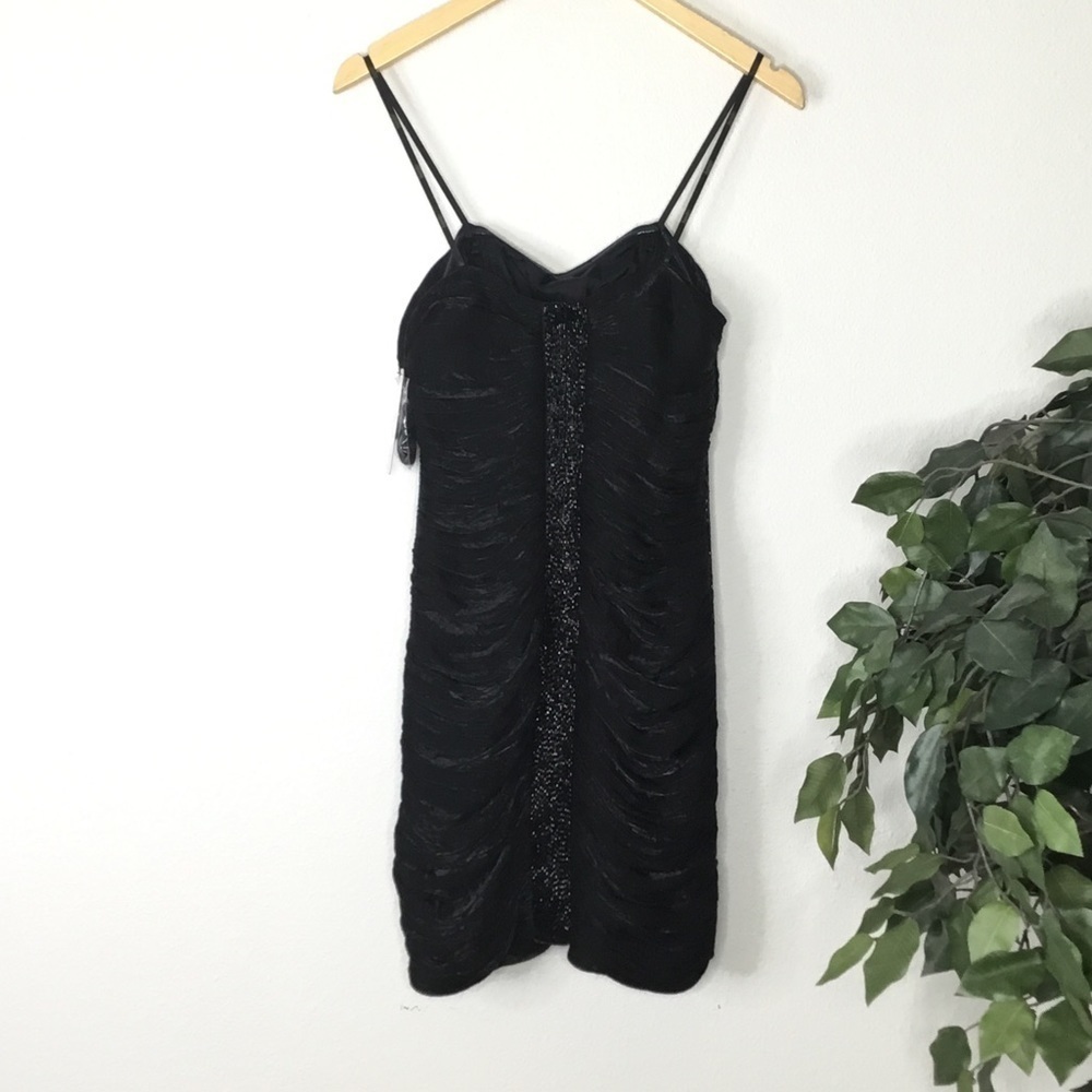 NWT Laundry Ruched Strapless Cocktail Dress - Picture 7 of 7